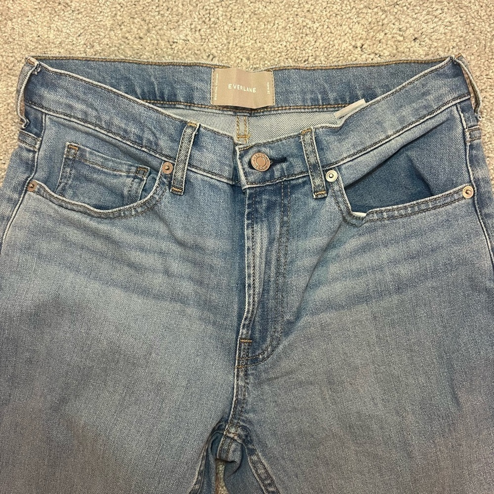 Everlane Women's Ankle & Cropped Jeans - Blue - Picture 3 of 3